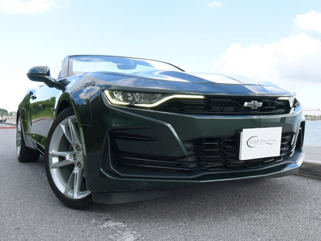 シボレーオープンカー 正面