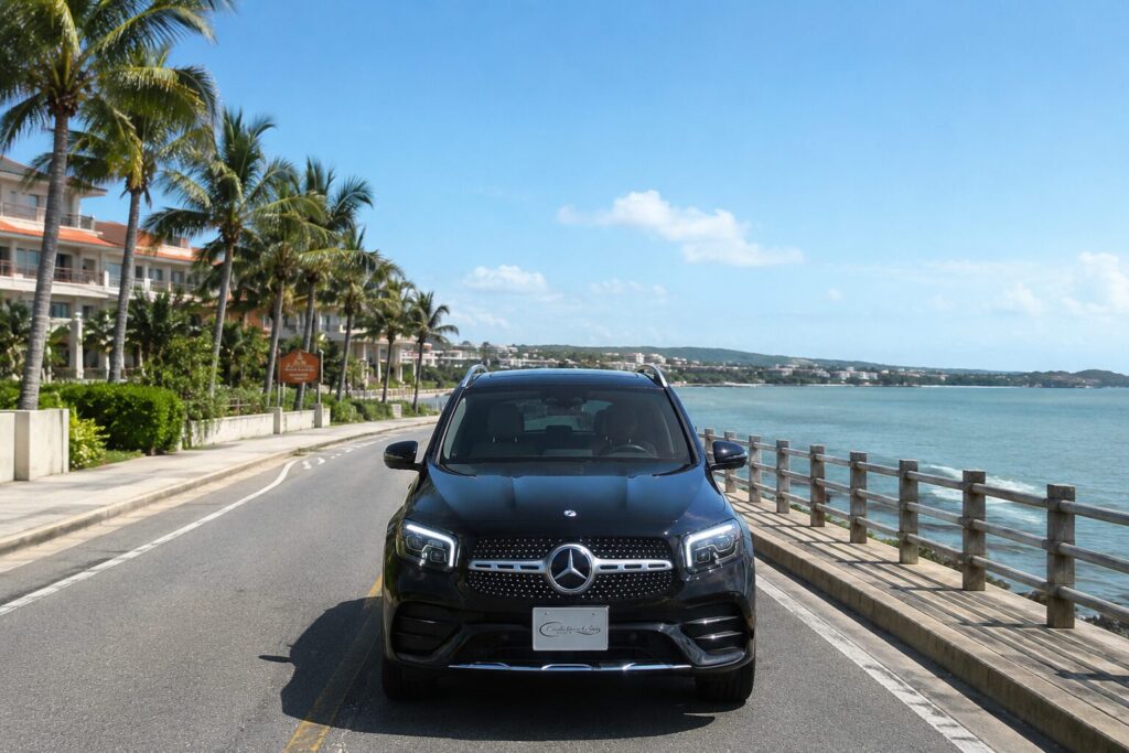 沖縄ゴルフ・大人数旅行をラグジュアリーに。実用性とステータスを両立する高級外車レンタカー選び